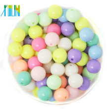 Wholesale DIY Solid Acrylic Plastic Beads For Jewelry